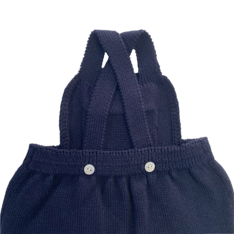 particolare corta blu