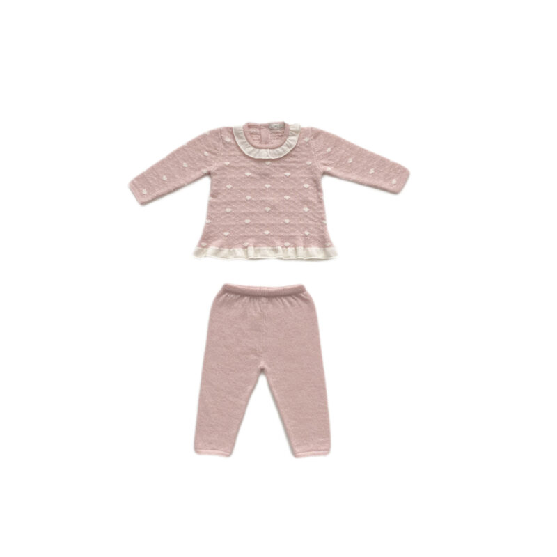 COMPLETO ROSA BIANCO